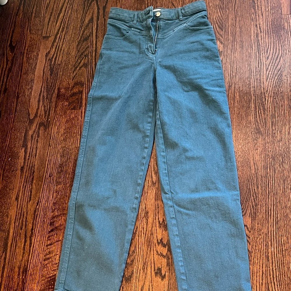 Teal aritzia jeans